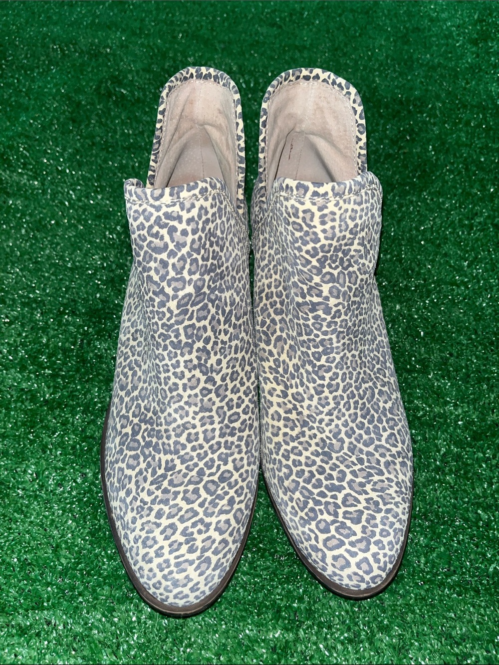 Lucky Brand Womens Baley Ankle Booties Leopard print SIZE 10M